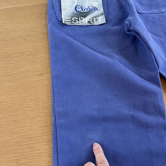 Women's Vintage Deadstock Esprit Mom Jeans Straight Leg New - Picture 7 of 13